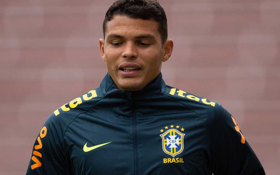 Thiago Silva vai ser capitão no jogo do Brasil na Copa 2022 Fusne