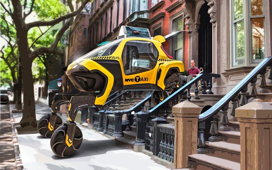 Hyundai cria projeto de carro articulado que encara qualquer terreno