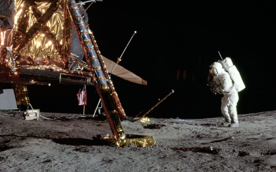 Estas fotos inéditas da Nasa provam que o homem pisou da Lua