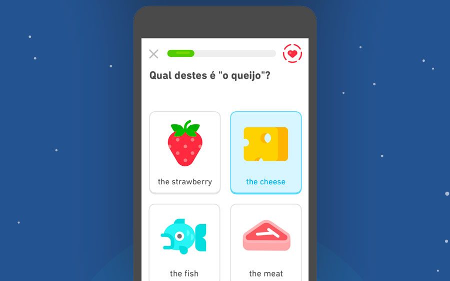 Aplicativo Duolingo traz aulas de inglês online
