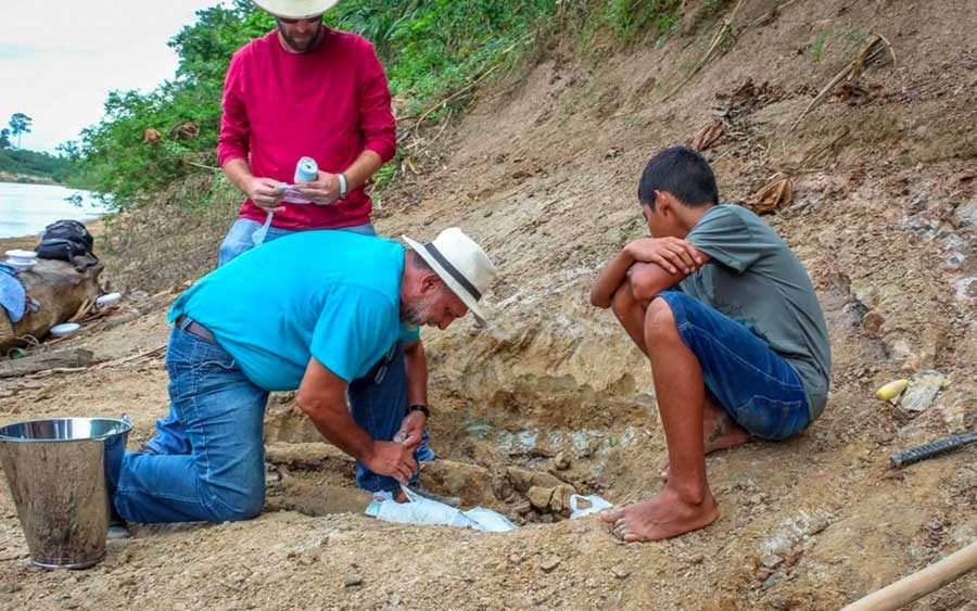 Fóssil de monstro pré-histórico é encontrado no Acre