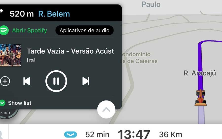 Junte o Waze com o Spotify e tenha uma viagem musical
