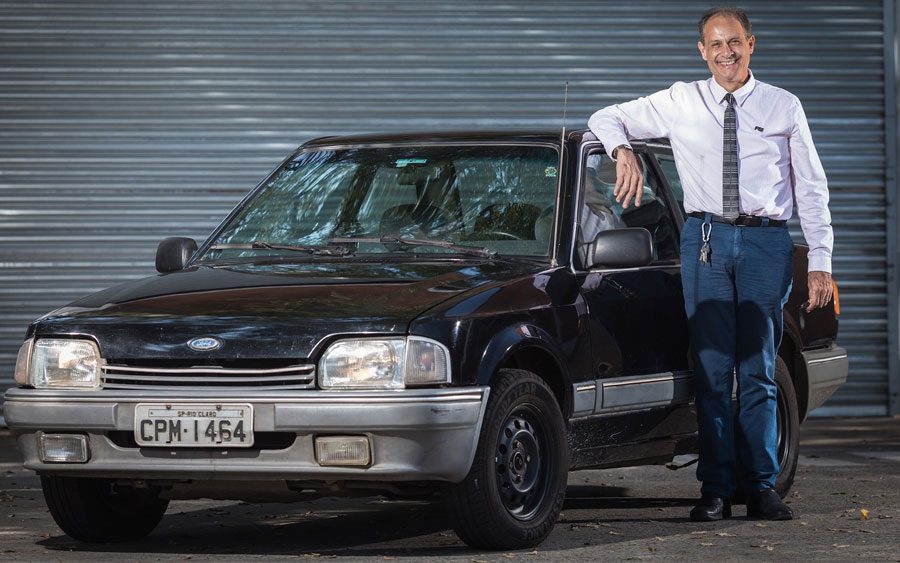O professor que rodou mais de 1 milhão de Km com seu Ford Verona