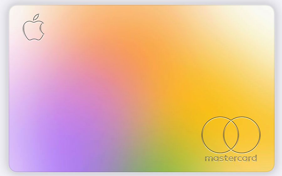 O cartão de crédito da Apple