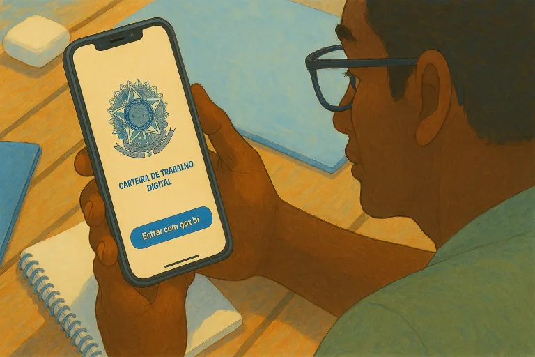 Baixar Carteira de Trabalho digital te ajuda a simplificar a vida