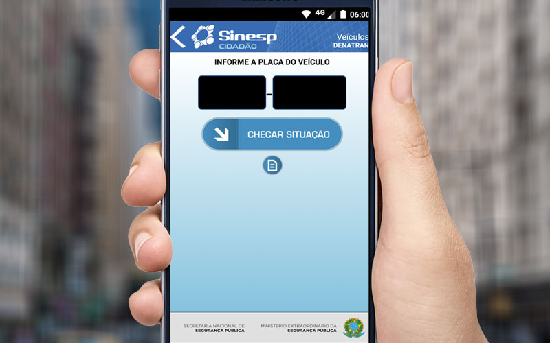 Consultar placa de veículo ficou mais fácil com o app Sinesp Cidadão