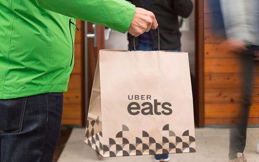 Uber EATS aceita entregas de carro, bicicleta e moto