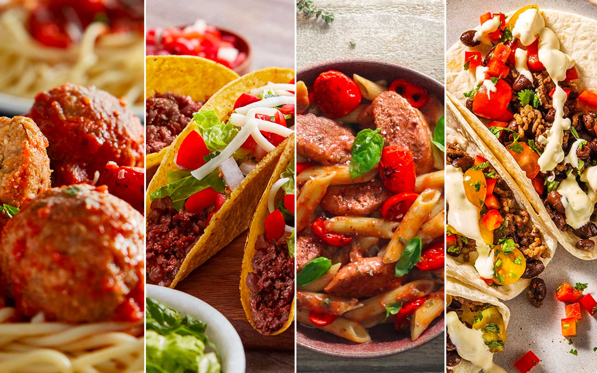 Substitutos de carne baseados em vegetais