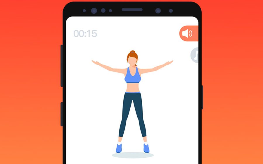Conheça o app especial de exercícios em casa para mulheres