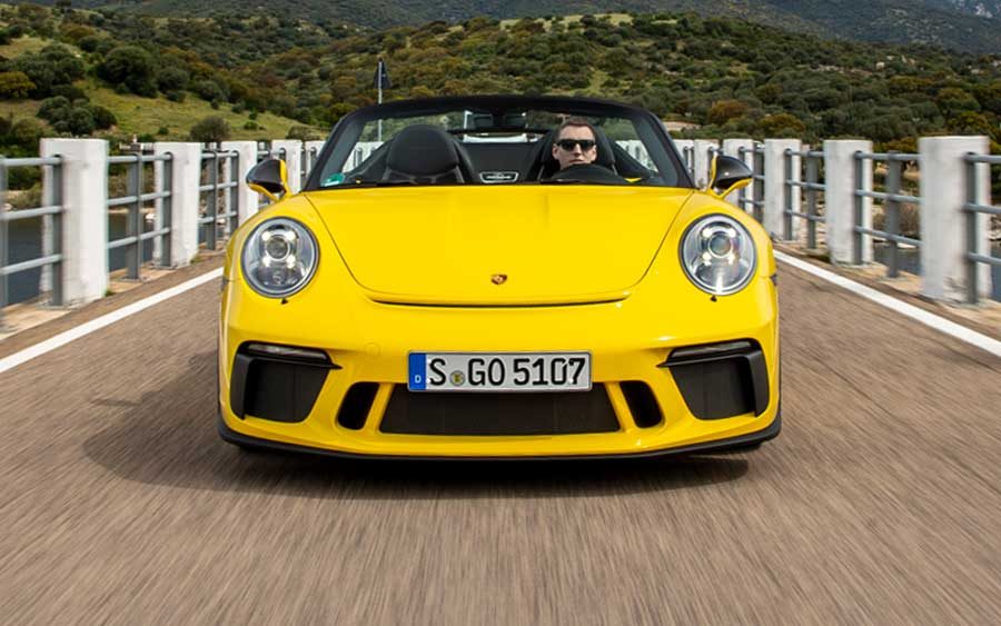 Conheça os detalhes do Porsche 911 Speedster