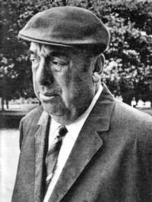 Pablo Neruda, em 1973