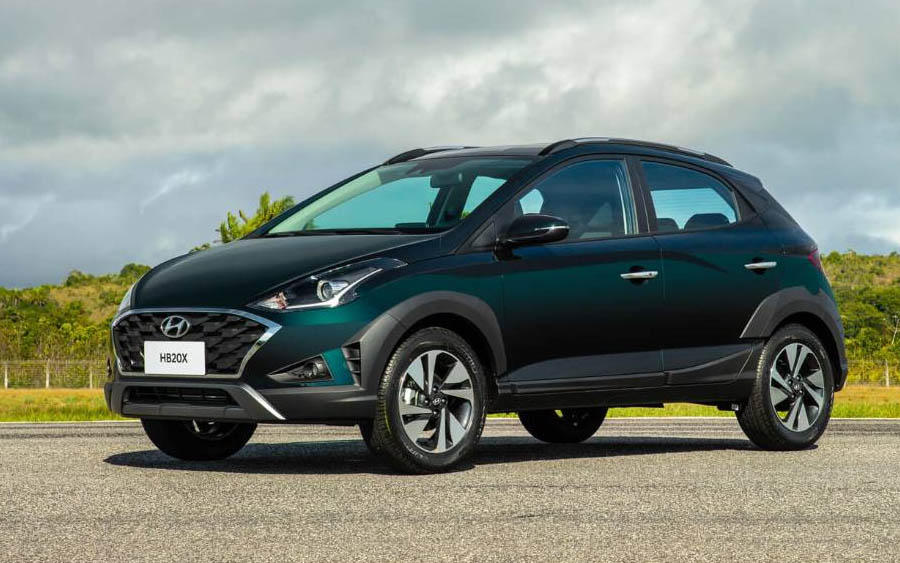 Confira os detalhes do novo Hyundai HB20X 2020