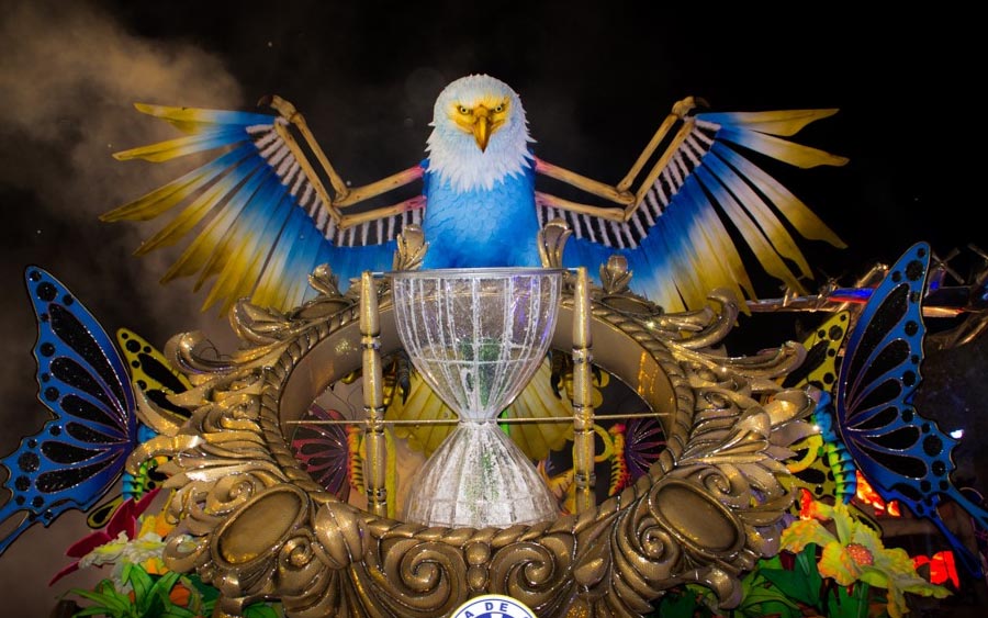 Águia de Ouro é campeã do Carnaval de São Paulo