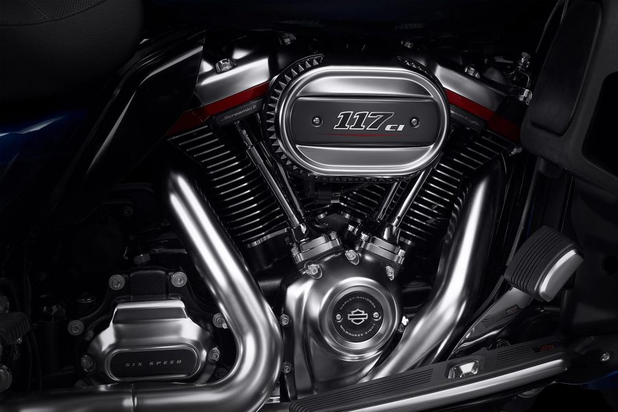 O motor V-Twin mais potente já oferecido pela fábrica da H-D
