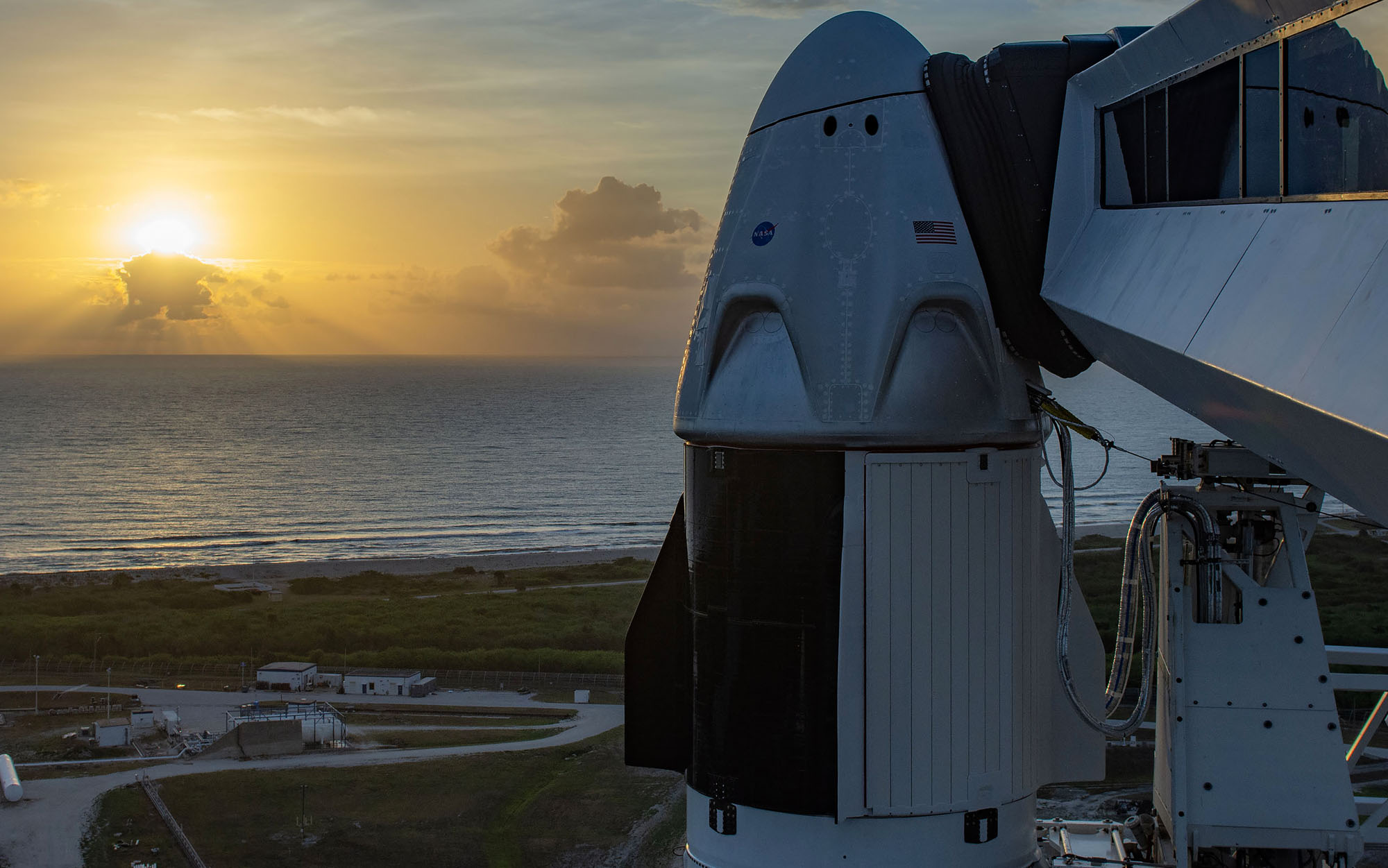 A expectativa era muito grande para que, caso tudo ocorra bem, os EUA voltem a enviar astronautas para o espaço sem bases de foguetes russas