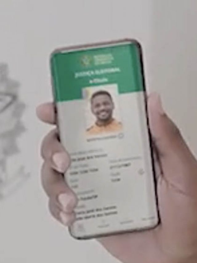 e-Título: Você tem até sábado pra baixar o Título de Eleitor Digital