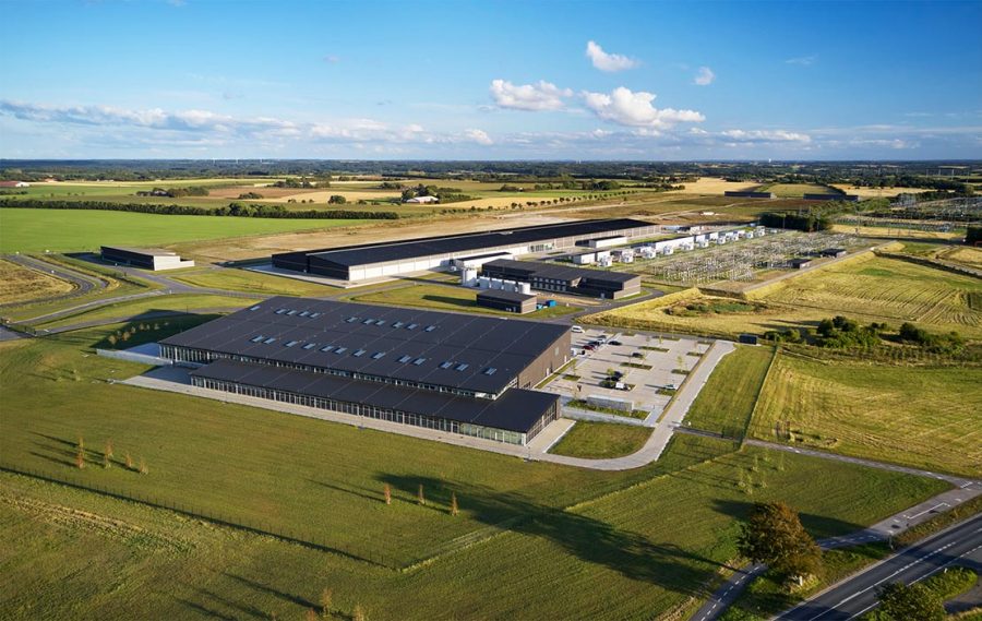 Como todos os data centers da Apple, o de Viborg funciona com 100% de energia renovável.