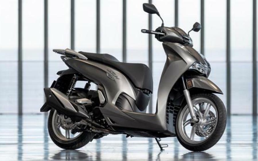 Dianteira atualizada é principal destaque visual no SH 350i