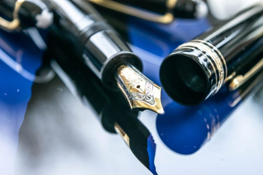 Caneta de luxo é um presente incrível