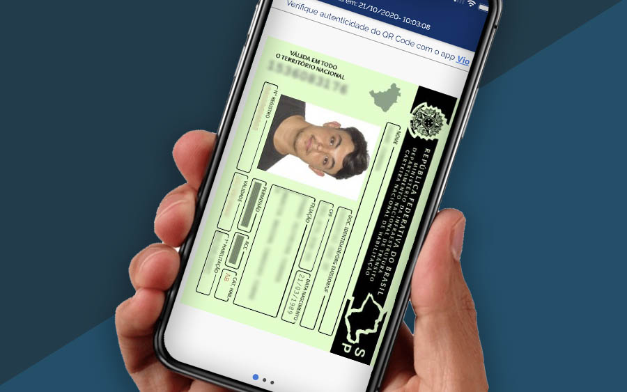O aplicativo está disponível para Android e iOS. É muito importante ter a CNH em mãos no celular, pois ele vale como o documento físico.