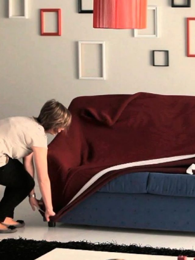 Capa para sofá dá uma cara nova na sala e protege o móvel