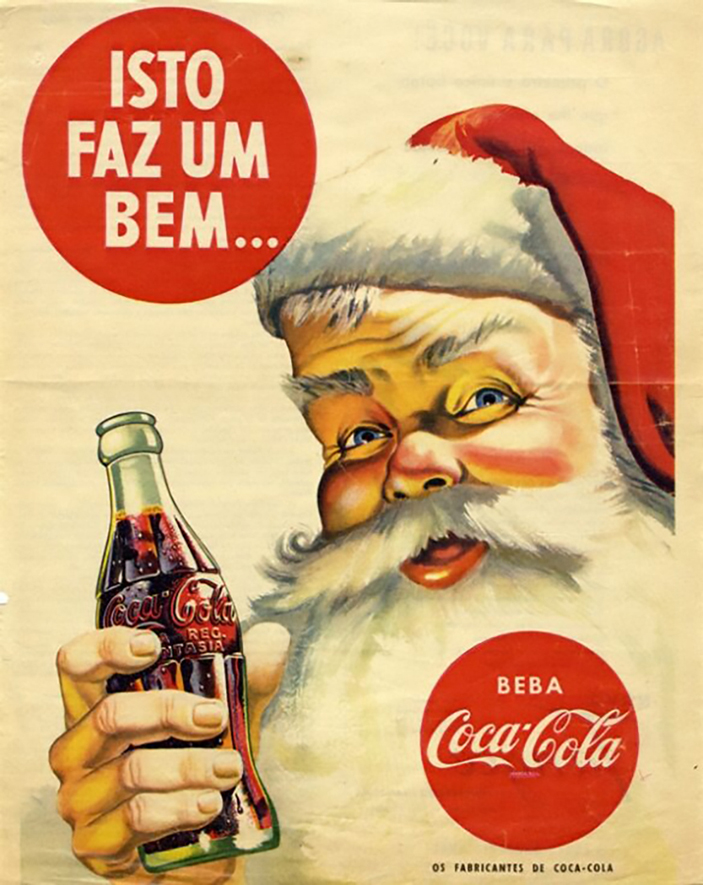 Cartaz de 1952 mostra slogan “Isto faz um bem...”