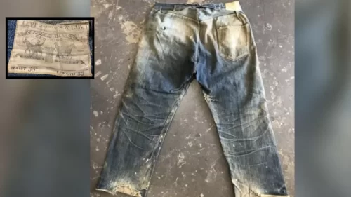 Calça jeans Levi’s de 1880 é vendida por R$ 400 mil