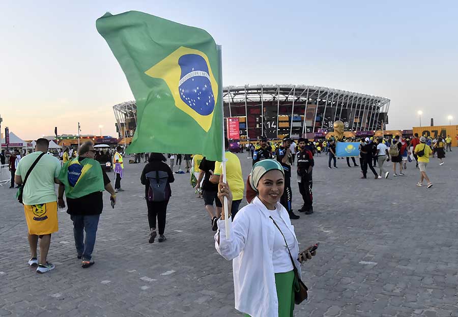 Brasil contra a Suíça pela Copa 2022 (André Durão / MoWA Press)