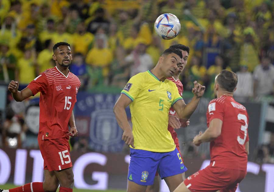 Brasil contra a Suíça pela Copa 2022 (André Durão / MoWA Press)