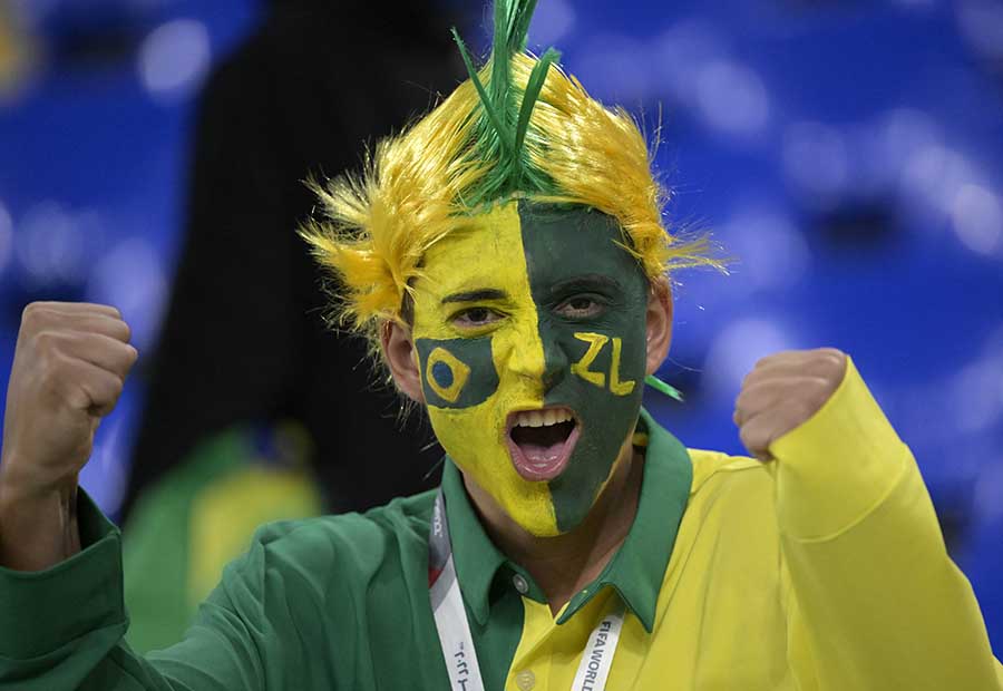 Confira as fotos do jogo do Brasil contra a Suíça pela Copa 2022