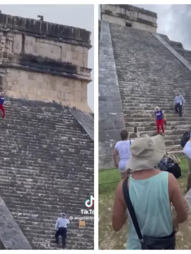 México: Turista é expulsa após dançar em pirâmide