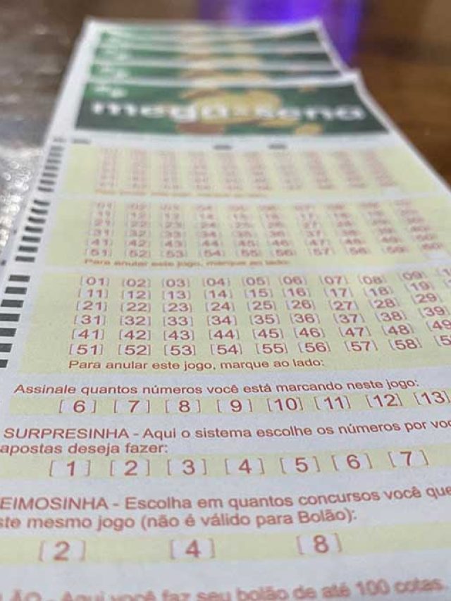 Mega Sena resultado do concurso 2538