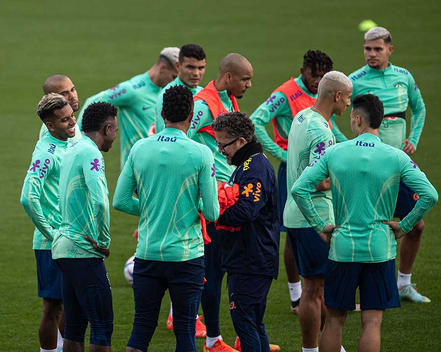 Seleção Brasileira em treino (Foto: MoWA Press)