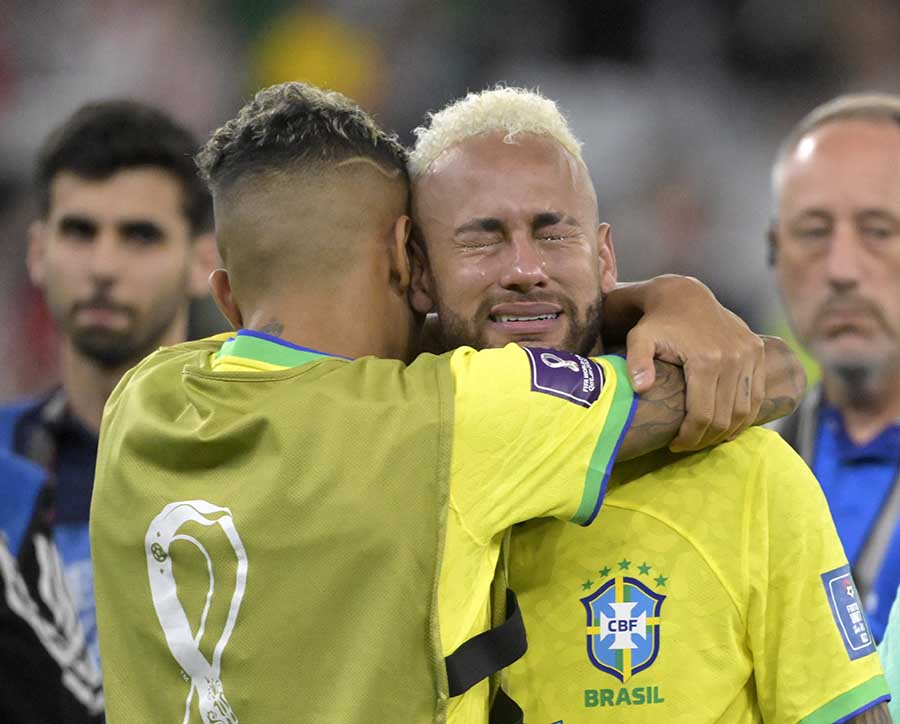 Sonho do hexa chega ao fim: Brasil perde nos pênaltis para a Croácia (André Durão / MoWA Press)