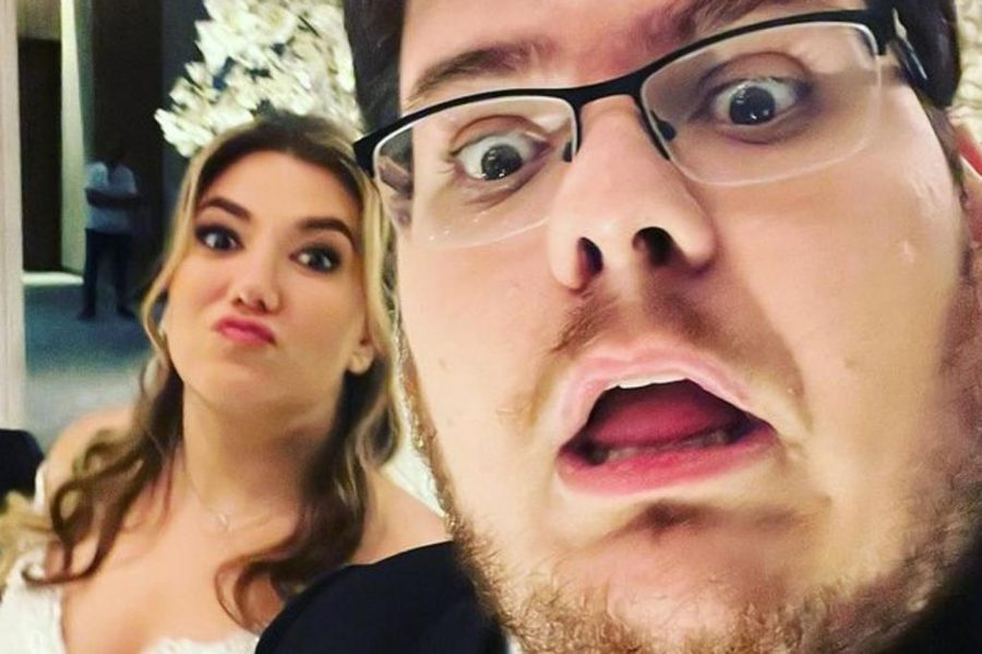 Casimiro se casa com Anna Beatriz Lima no Rio de Janeiro