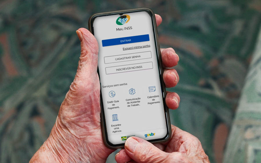 Você consegue ter um acesso rápido e fácil por meio do aplicativo “Meu INSS”, ou no próprio portal da web.