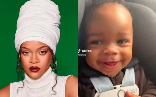 Filho da Rihanna com Asap aparece em vídeo no TikTok