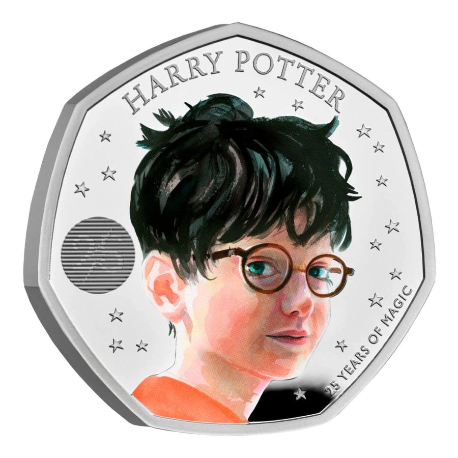 Harry Potter 2022 UK 50p Silver Proof Coin