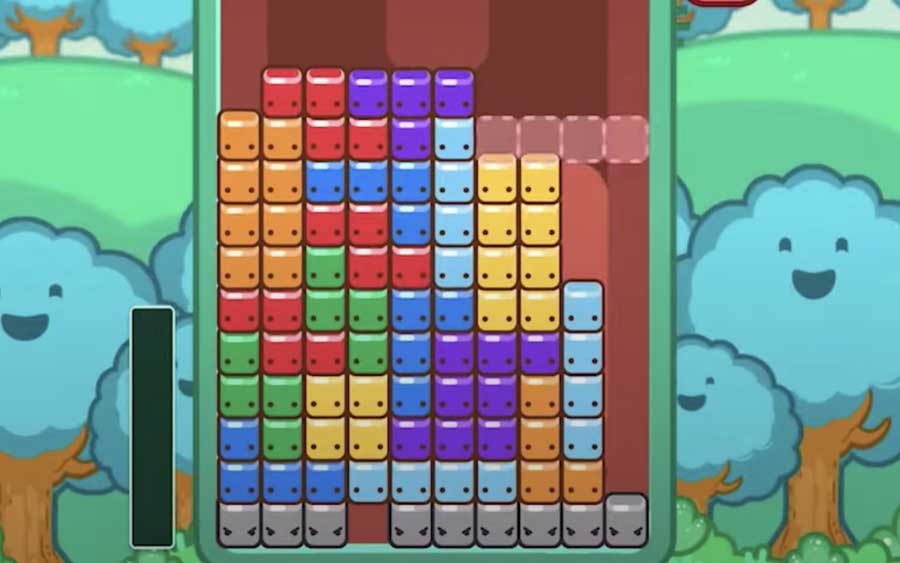 Jogar Tetris online no celular alivia meu tédio
