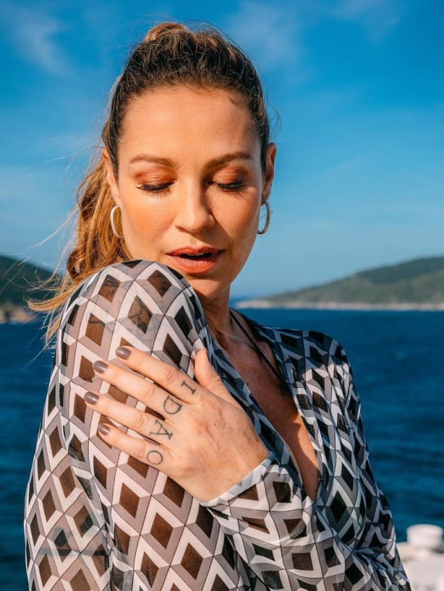 Luana Piovani e Scooby debatem sobre filho em rede social