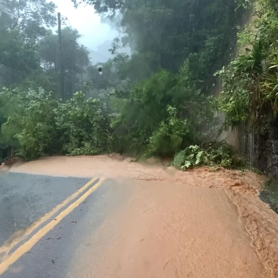 São Sebastião decreta calamidade pública — Foto: Divulgação/Prefeitura de São Sebastião