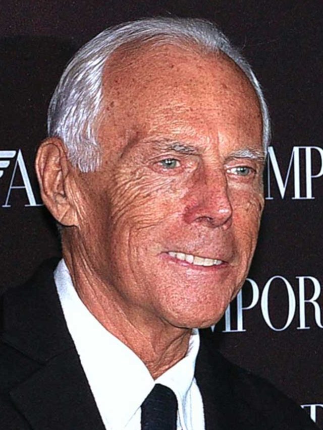 A história de Giorgio Armani e sua marca - Fusne