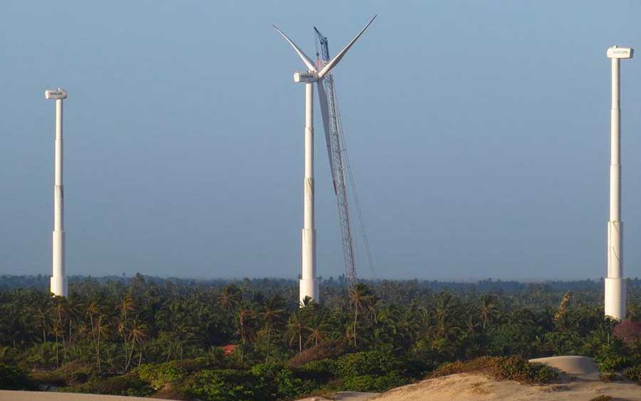 Brasil deve bater recorde com geração de energia eólica neste ano