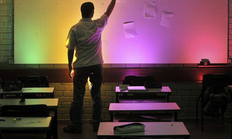 De acordo com um estudo, 71% dos professores estão sofrendo com níveis elevados de estresse (Marcello Casal jr/Agência Brasil)