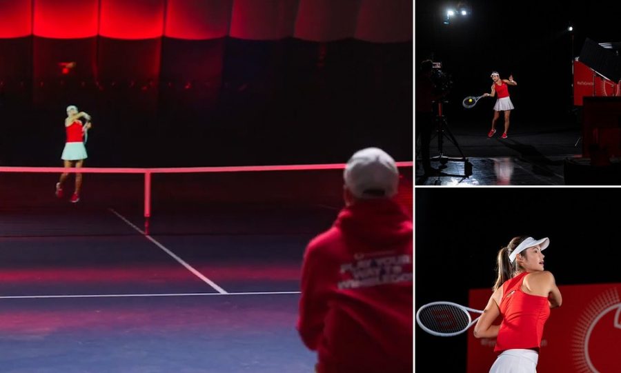 Tecnologia e esporte se unem em aula holográfica com 5G ministrada por estrela do tênis