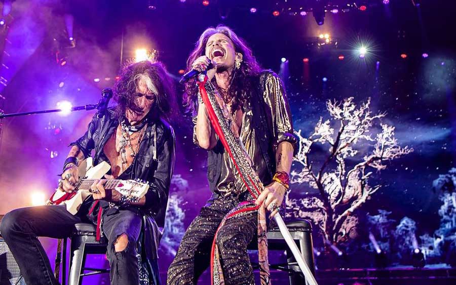 O Aerosmith é uma das bandas de rock mais icônicas de todos os tempos