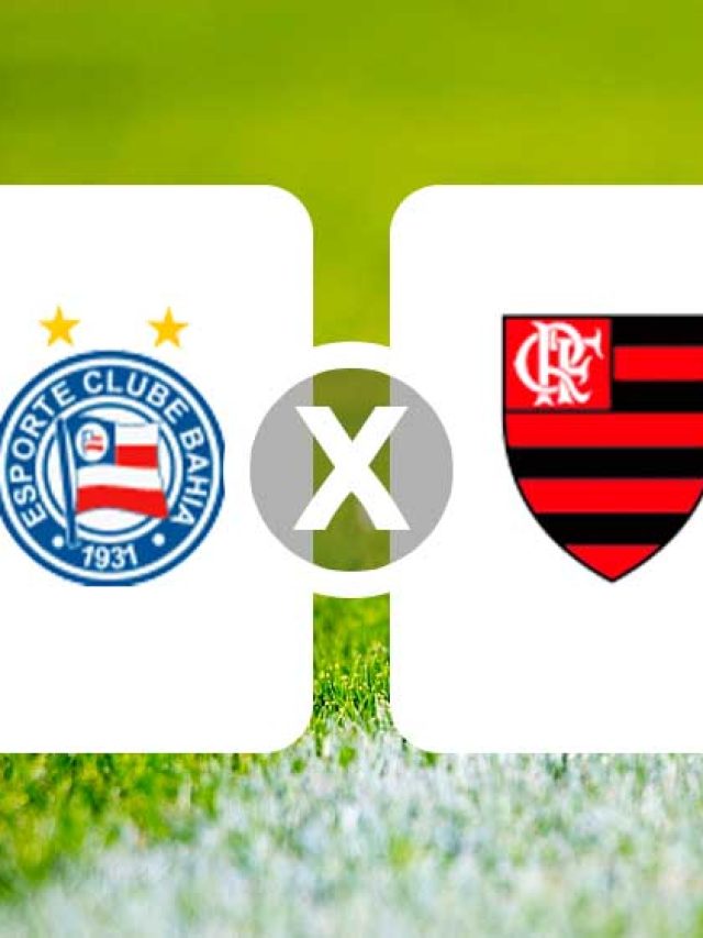 Veja o resultado de Bahia e Flamengo pelo Campeonato Brasileiro