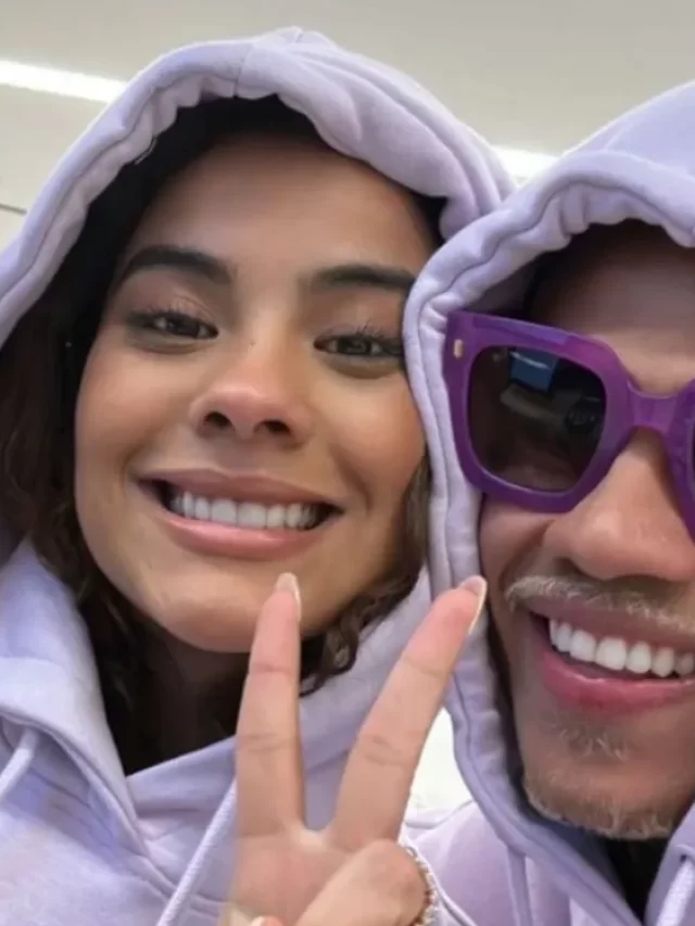 MC Cabelinho e Bella Campos se disfarçam para ir ao cinema