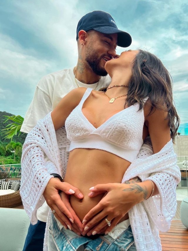 Bruna Biancardi está grávida de Neymar e mostra fotos