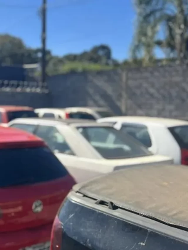 Leilão Virtual da PRF tem 115 veículos conservados e sucatas